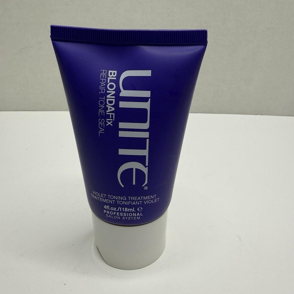 UNITE BLONDAFix Violet Toning Treatment 4 oz Blonde Hair Repair Tone